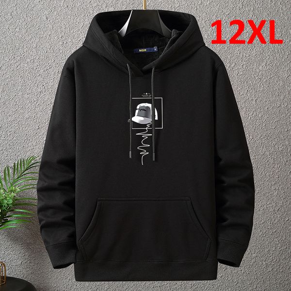 mens hoodies sweatshirts autumn winter thick fleece hoodie men 12xl 10xl plus size male print hooded pullover big loose blue 221206, Black
mens hoodies sweatshirts autumn winter thick fleece hoodie men 12xl 10xl plus size male print hooded pullover big loose blue 221206, Black