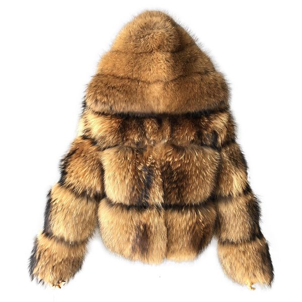women's wool blends natural real fur hooded jacket for women fashion slim short outwear winter raccoon thicken warm parka coat 221205, Black
women's wool blends natural real fur hooded jacket for women fashion slim short outwear winter raccoon thicken warm parka coat 221205, Black