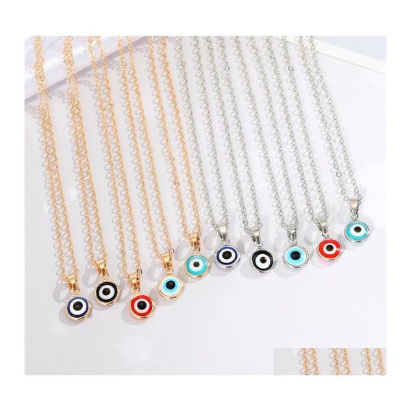 pendant necklaces lucky jewelry gold sier color devil eye disc necklace bohemia turkish evil eyes pendant c3 drop delivery necklaces dhgsh, Silver
pendant necklaces lucky jewelry gold sier color devil eye disc necklace bohemia turkish evil eyes pendant c3 drop delivery necklaces dhgsh, Silver