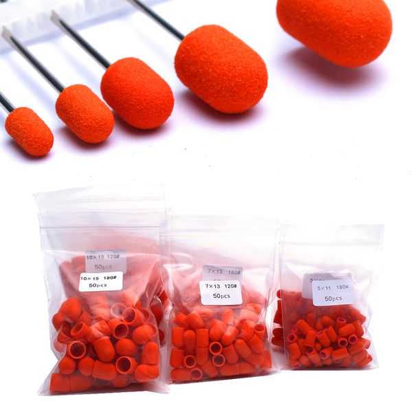 nail art equipment 50ppcset orange sanding caps with rubber drill bit electric clean burr rotary gel polish accessories tools 221206, Silver
nail art equipment 50ppcset orange sanding caps with rubber drill bit electric clean burr rotary gel polish accessories tools 221206, Silver