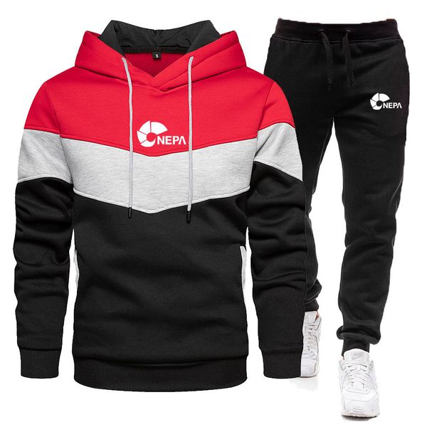 mens tracksuits sportswear set casual fashion matching color hoodie and sweatpants autumnwinter product 221206, Gray
mens tracksuits sportswear set casual fashion matching color hoodie and sweatpants autumnwinter product 221206, Gray