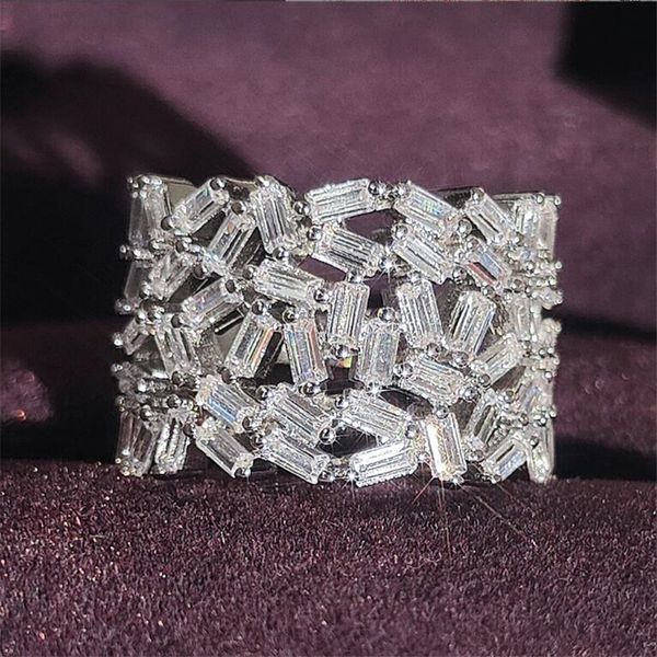 unique luxury jewelry wedding rings 925 sterling silver t princess cut white z cz diamond diamonique party hollow women flower engagement ba, Slivery;golden
unique luxury jewelry wedding rings 925 sterling silver t princess cut white z cz diamond diamonique party hollow women flower engagement ba, Slivery;golden