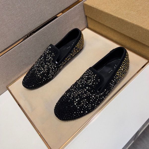 casual fashion men shoes leather solid color round toe flat heel comfortable breathable lightweight printing youth trend simple peas shoes, Black
casual fashion men shoes leather solid color round toe flat heel comfortable breathable lightweight printing youth trend simple peas shoes, Black