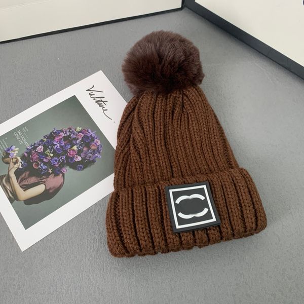 luxurys designer winter knitted beanie woolen hat brand double letter for women chunky knit thick warm faux fur pom beanies hats female bonn, Blue;gray
luxurys designer winter knitted beanie woolen hat brand double letter for women chunky knit thick warm faux fur pom beanies hats female bonn, Blue;gray