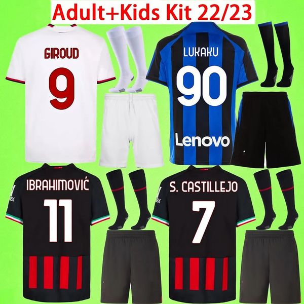 kids kit with shorts and socks milan soccer jerseys boys sets giroud 2022 2023 ac brahim theo inter 22 23 ibrahimovic children football shir, Black
kids kit with shorts and socks milan soccer jerseys boys sets giroud 2022 2023 ac brahim theo inter 22 23 ibrahimovic children football shir, Black