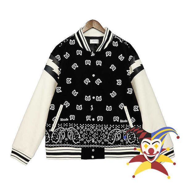 men's jackets varsity baseball jacket men women 1 1 patchwork cashew flower lightning sleeve raglan bomber jacket corduroy t221206, Black;brown
men's jackets varsity baseball jacket men women 1 1 patchwork cashew flower lightning sleeve raglan bomber jacket corduroy t221206, Black;brown