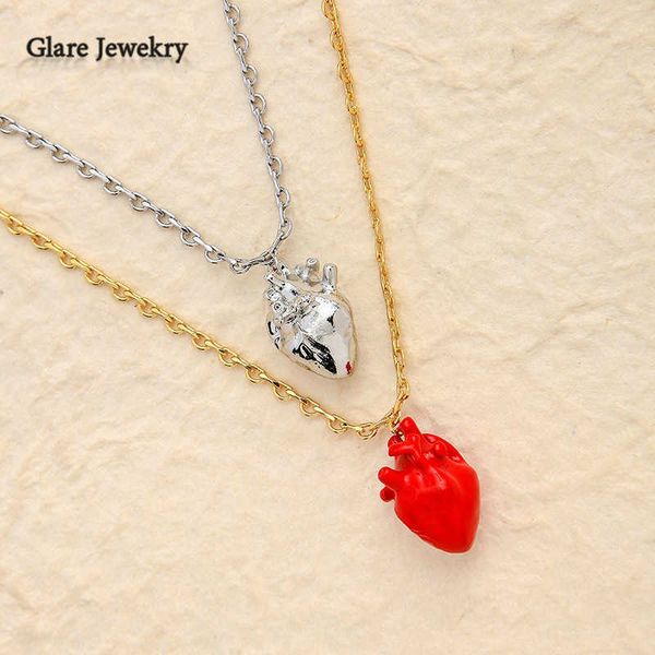 europe and the united states popular fashion metal personality love heart-shaped necklace female simulation heart gothic wind necklace ornam, Black
europe and the united states popular fashion metal personality love heart-shaped necklace female simulation heart gothic wind necklace ornam, Black