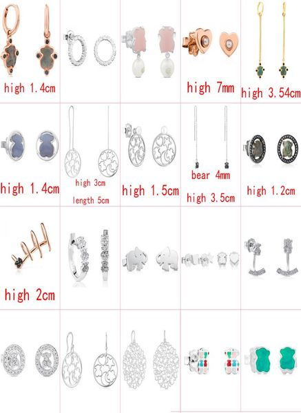 2021 new style 100 925 sterling silver bear fashion ladies trendy youth earrings pierced jewelry factory direct s9493504, Golden;silver
2021 new style 100 925 sterling silver bear fashion ladies trendy youth earrings pierced jewelry factory direct s9493504, Golden;silver