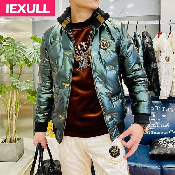 men's vests european station winter casual down jacket men's rc leather label leopard head high-end white duck men 221206, Black;white
men's vests european station winter casual down jacket men's rc leather label leopard head high-end white duck men 221206, Black;white
