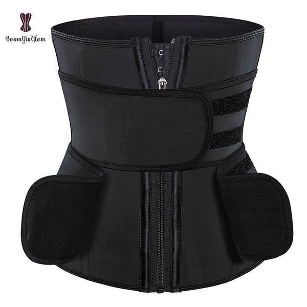 slimming belt double 2 belts latex zip and hook slimming sheath 25 steel bones waist corset with detachable straps t221205
slimming belt double 2 belts latex zip and hook slimming sheath 25 steel bones waist corset with detachable straps t221205