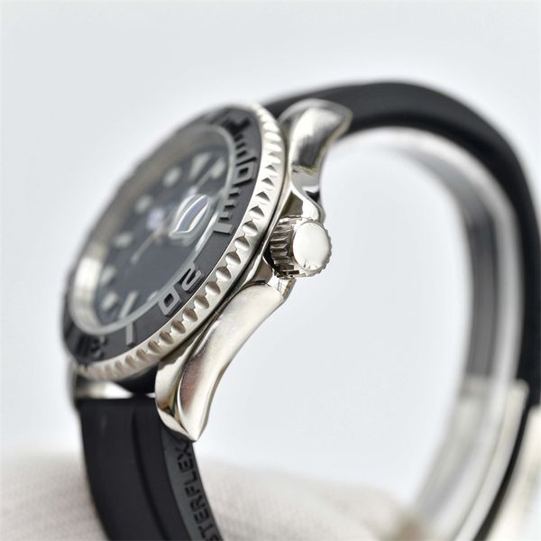 luminous watchs quality mens watches yacht style 41mm black dial master 2813 automatic mechanical sapphire glass classic model folding wrist, Slivery;brown
luminous watchs quality mens watches yacht style 41mm black dial master 2813 automatic mechanical sapphire glass classic model folding wrist, Slivery;brown