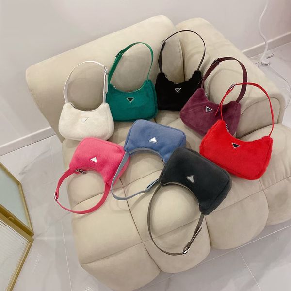 prade tote bags autumn and winter hobo plush handbag shoulder bag pu shoulderstrap fashion designerbag zipper with logo 23x16x5cm
prade tote bags autumn and winter hobo plush handbag shoulder bag pu shoulderstrap fashion designerbag zipper with logo 23x16x5cm