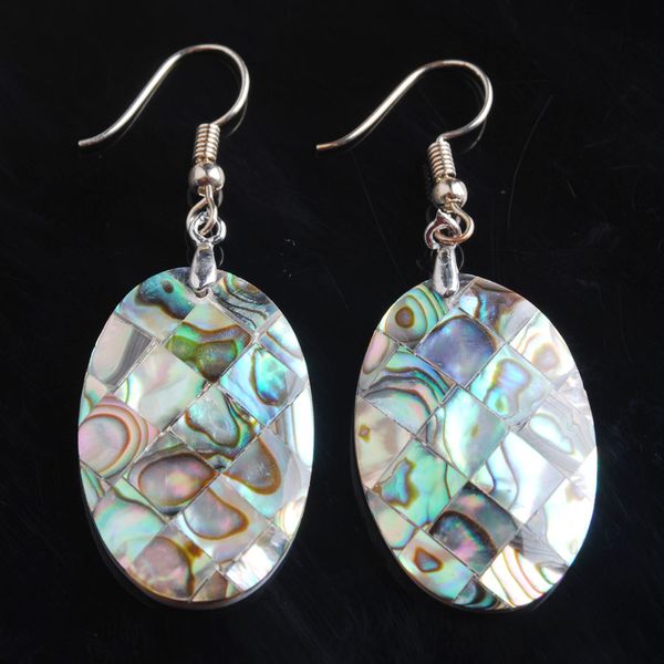 natural colorful abalone shell dangle earrings for women girls casual beach jewelry egg shaped seashell no hole earring 10pair v9015, Silver
natural colorful abalone shell dangle earrings for women girls casual beach jewelry egg shaped seashell no hole earring 10pair v9015, Silver