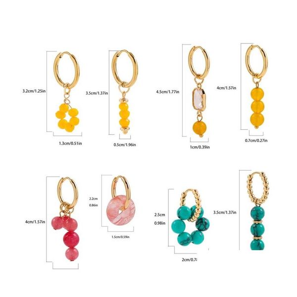 dangle chandelier bohemian dangle earring natural stone beads hoop earrings for women golden color stainless steel circle hoops je dhzlx, Silver
dangle chandelier bohemian dangle earring natural stone beads hoop earrings for women golden color stainless steel circle hoops je dhzlx, Silver