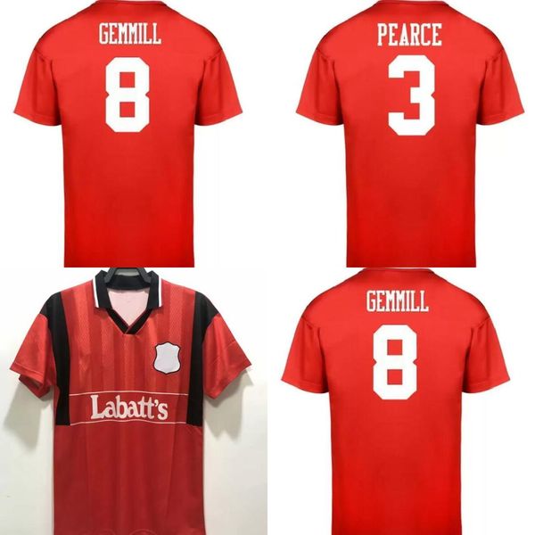 1979 94-95 collymore pearce mens retro soccer jerseys grabban lolley mckenna gemmill lee home football shirt, Black;yellow
1979 94-95 collymore pearce mens retro soccer jerseys grabban lolley mckenna gemmill lee home football shirt, Black;yellow