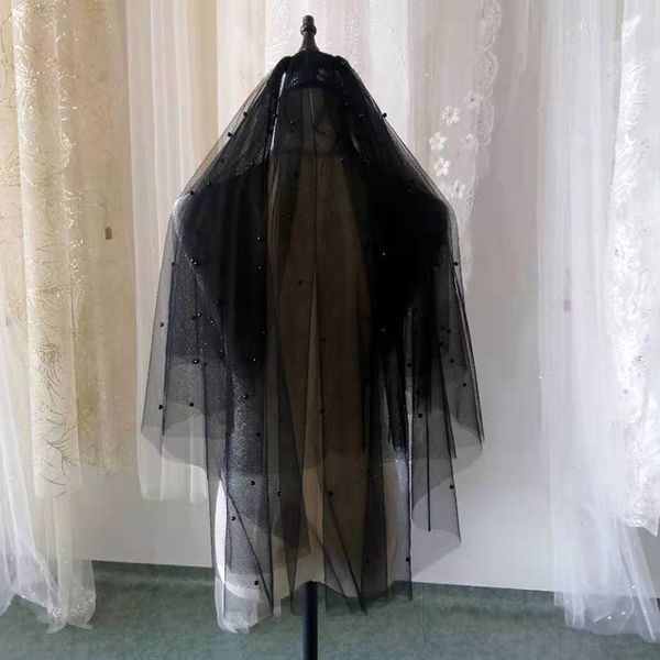 fancy short wedding veil white ivory red black soft tulle with comb bridal veils with pearls
fancy short wedding veil white ivory red black soft tulle with comb bridal veils with pearls