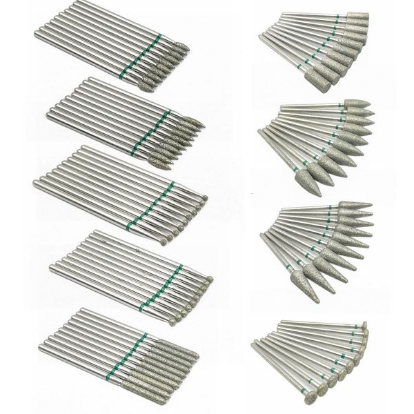 nail art equipment 50pcs diamond nail drill bit set of milling cutters for manicure diamond bit milling cutter nail bits for electric drill, Silver
nail art equipment 50pcs diamond nail drill bit set of milling cutters for manicure diamond bit milling cutter nail bits for electric drill, Silver