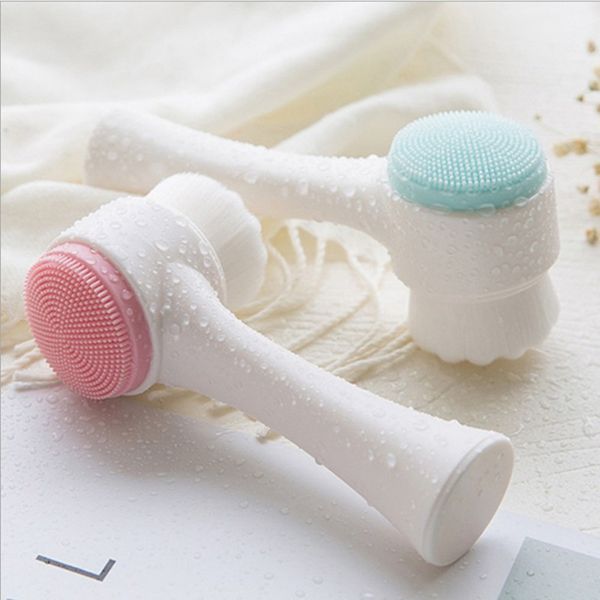 3d silica gel facial brush double sided cleanser blackhead removing product pore cleaner exfoliating face cleaning brush
3d silica gel facial brush double sided cleanser blackhead removing product pore cleaner exfoliating face cleaning brush