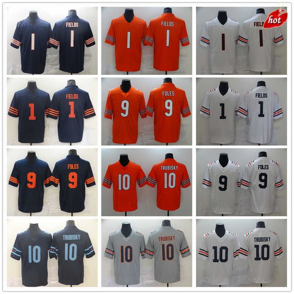 2023 football jerseys 10 mitchell trubisky 1 justin fields 9 nick foles stitched jersey, Black;red
2023 football jerseys 10 mitchell trubisky 1 justin fields 9 nick foles stitched jersey, Black;red