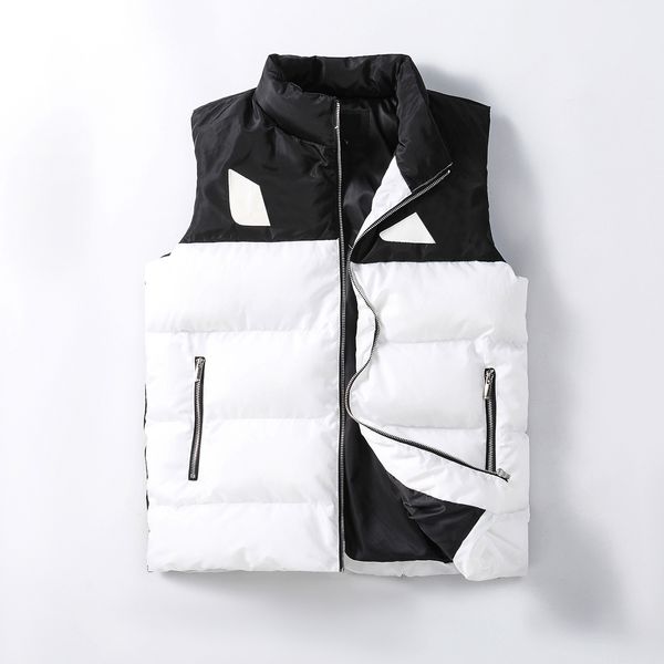 mens designer down vest jackets women coat parkas windproof embroidered classic vests, Black;white
mens designer down vest jackets women coat parkas windproof embroidered classic vests, Black;white