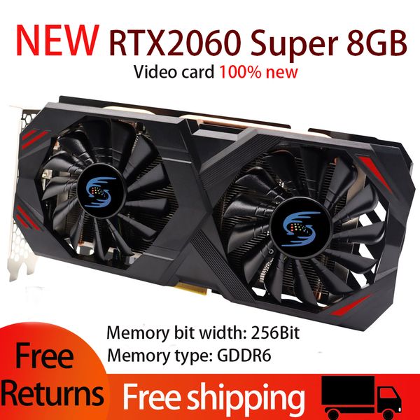 2060s 8g graphics cards rtx 2060 super 256bit gddr6 video card for gaming rtx2060s server for gpu
2060s 8g graphics cards rtx 2060 super 256bit gddr6 video card for gaming rtx2060s server for gpu