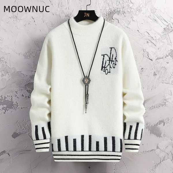 men's sweaters autumn and winter men's fashion trend comfortable casual loose thickening warm -3xl 221206, White;black
men's sweaters autumn and winter men's fashion trend comfortable casual loose thickening warm -3xl 221206, White;black