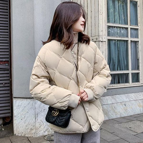 women's down parkas lingge cotton coat women niche light thin down women's short style winter bread jacket 221205, Black
women's down parkas lingge cotton coat women niche light thin down women's short style winter bread jacket 221205, Black