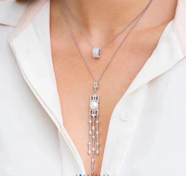 ins necklace new in luxury fine jewelry chain necklace for womens pendant k gold heart designer ladies fashion pearl saturn pearl name silve, Silver
ins necklace new in luxury fine jewelry chain necklace for womens pendant k gold heart designer ladies fashion pearl saturn pearl name silve, Silver