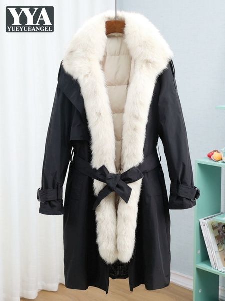 women's down parkas winter fashion women coat luxury fur collar office ladies long jacket casual thick warm windbreaker outerwear 22120, Black
women's down parkas winter fashion women coat luxury fur collar office ladies long jacket casual thick warm windbreaker outerwear 22120, Black
