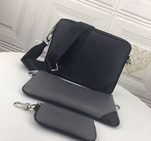 cowhide black emboss pochette trio 3pcs messenger bag men women shoulder crossbody bags designer luxury handbags lady purses vu wallets
cowhide black emboss pochette trio 3pcs messenger bag men women shoulder crossbody bags designer luxury handbags lady purses vu wallets