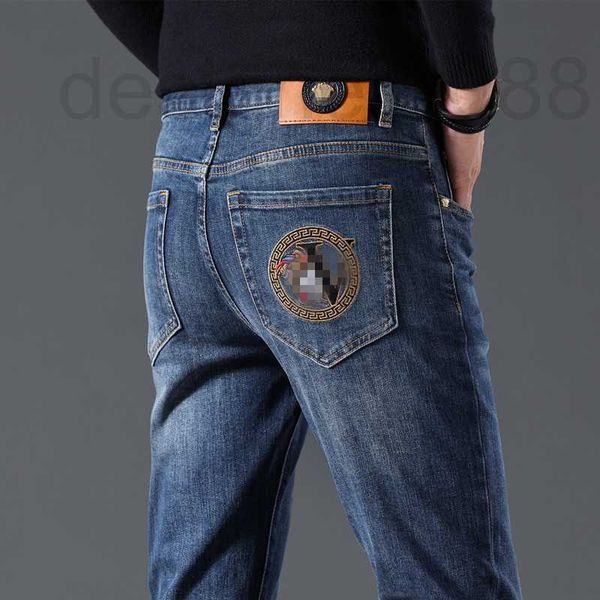 men's jeans designer autumn and winter jeans men's korean version small foot slim international high-end brand luxury cotton elast, Blue
men's jeans designer autumn and winter jeans men's korean version small foot slim international high-end brand luxury cotton elast, Blue