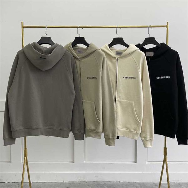uality essentials zipper hoodies men women sweatshirts printing letters fleece high-quality hip hop oversized hoodie, Black
uality essentials zipper hoodies men women sweatshirts printing letters fleece high-quality hip hop oversized hoodie, Black