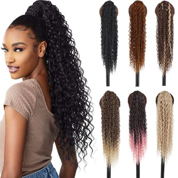 synthetic s synthetic kinky 26inch 65cm clipin hair long ombre wrap around fake tail black curly tail 221205
synthetic s synthetic kinky 26inch 65cm clipin hair long ombre wrap around fake tail black curly tail 221205