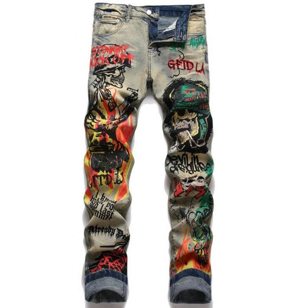 men's jeans fashion casual hole brand men designer jeans pencil pant pantalones american fighter vaqueros, Blue
men's jeans fashion casual hole brand men designer jeans pencil pant pantalones american fighter vaqueros, Blue