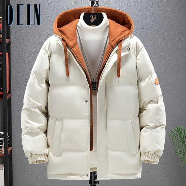 mens jackets winter fashion men harajuku solid parkas thick warm coats male hooded windproof korean casual parka coat 221206, Black;brown
mens jackets winter fashion men harajuku solid parkas thick warm coats male hooded windproof korean casual parka coat 221206, Black;brown
