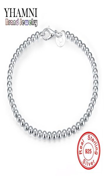 yhamni luxury jewelry original 925 sterling silver bracelet for women silver bead bracelet fashion bangle h1987391192, Golden;silver
yhamni luxury jewelry original 925 sterling silver bracelet for women silver bead bracelet fashion bangle h1987391192, Golden;silver
