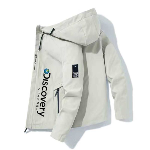 men's jackets discovery windbreaker zip-up spring autumn bomber men casual work fashion outdoor adventure t221206, Black;brown
men's jackets discovery windbreaker zip-up spring autumn bomber men casual work fashion outdoor adventure t221206, Black;brown