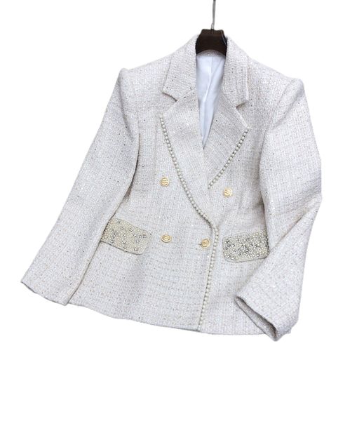 new super heavy industry creates three-dimensional pearl embellishment coat in autumn and winter of 2022, Black;brown
new super heavy industry creates three-dimensional pearl embellishment coat in autumn and winter of 2022, Black;brown