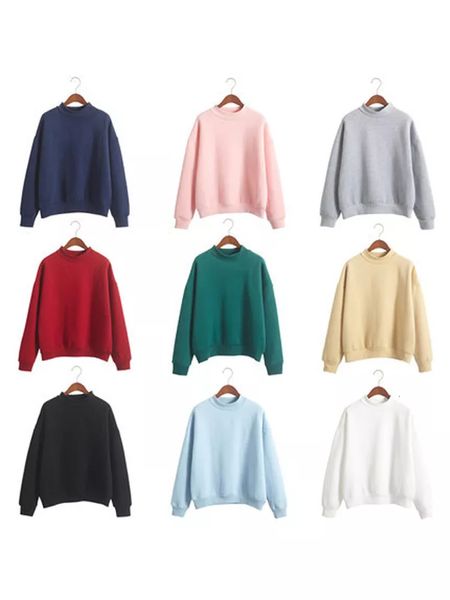 women s hoodies sweatshirts kintted autumn simple casual sweatshirt round ncek pullover female long sleeve loose solid colour outwear 22120, Black
women s hoodies sweatshirts kintted autumn simple casual sweatshirt round ncek pullover female long sleeve loose solid colour outwear 22120, Black