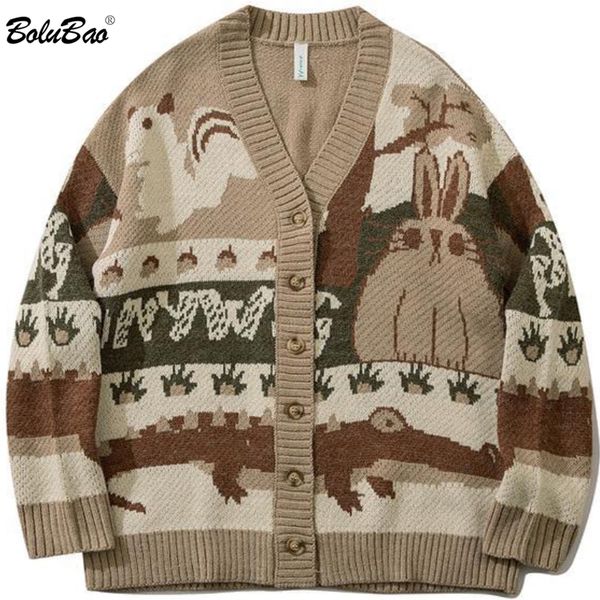 men's sweaters bolubao vintage cardigan oversized men pullover hip hop streetwear loose knitwear harajuku cartoon knitted male 221206, White;black
men's sweaters bolubao vintage cardigan oversized men pullover hip hop streetwear loose knitwear harajuku cartoon knitted male 221206, White;black