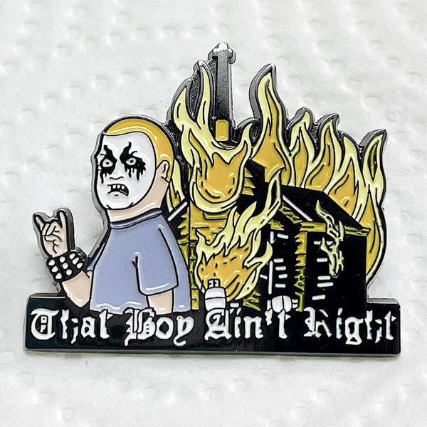 black metal bobby brooch funny music cartoon mix and match cartoon metal badge accessories, Blue
black metal bobby brooch funny music cartoon mix and match cartoon metal badge accessories, Blue