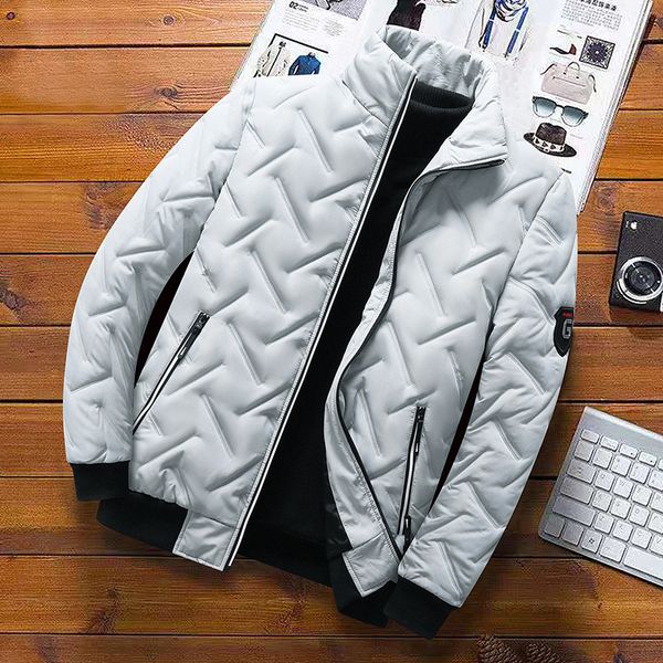 men s down parkas men coat winter stand collar bomber jackets mens overcoat thicken warm casual fashion windbreakers 221205, Black
men s down parkas men coat winter stand collar bomber jackets mens overcoat thicken warm casual fashion windbreakers 221205, Black