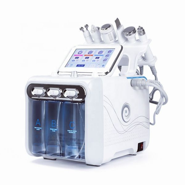 beauty equipment 6 in 1 vacuum face cleaning hydro water oxygen jet peel machine ance pore cleaner facial massage small bubble skin care dev, Black;white
beauty equipment 6 in 1 vacuum face cleaning hydro water oxygen jet peel machine ance pore cleaner facial massage small bubble skin care dev, Black;white