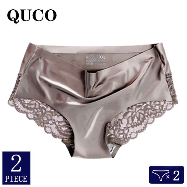 women's panties 2pcslot quco brand underwear seamless solid lingerie underwear women 221205, Black;pink
women's panties 2pcslot quco brand underwear seamless solid lingerie underwear women 221205, Black;pink