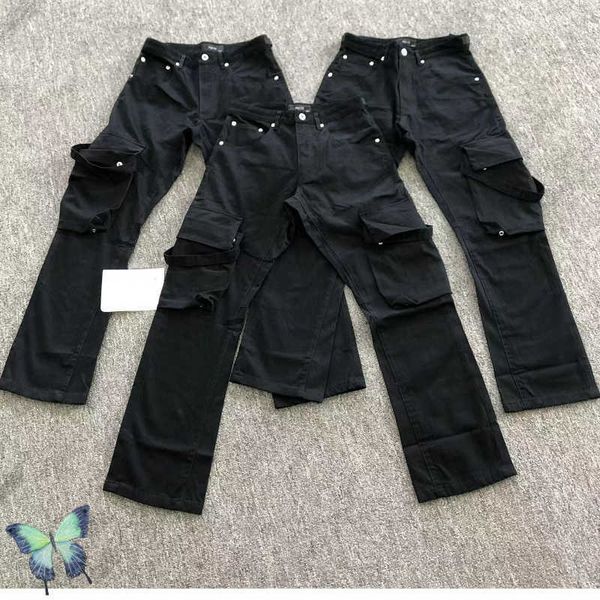men's pants side pocket straight let casual pants vujade high street loose cargo pants t221205, Black
men's pants side pocket straight let casual pants vujade high street loose cargo pants t221205, Black