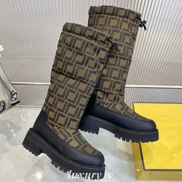 designer women boots signature platform snow boots drawstring wool boot fashion cowskin ski booties non-slip rubber shoes, Black
designer women boots signature platform snow boots drawstring wool boot fashion cowskin ski booties non-slip rubber shoes, Black