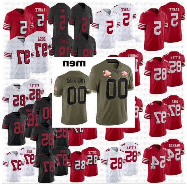 football jersey san francisco''49ers''custom 5 trey lance 97 nick bosa 19 deebo samuel 11 brandon aiyuk 29 talanoa hufan, Black;red
football jersey san francisco''49ers''custom 5 trey lance 97 nick bosa 19 deebo samuel 11 brandon aiyuk 29 talanoa hufan, Black;red