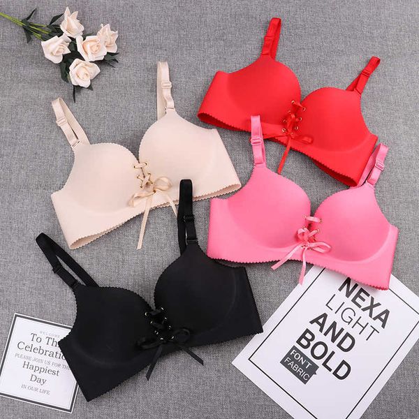 seamless bra bras for women fashion push up lingerie wireless bralette cotton brassiere underwear female intimates, Red;black
seamless bra bras for women fashion push up lingerie wireless bralette cotton brassiere underwear female intimates, Red;black