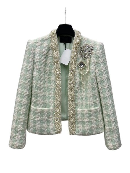 22 early autumn temperament fashion atmosphere new jewelry tweed jacket, Black;brown
22 early autumn temperament fashion atmosphere new jewelry tweed jacket, Black;brown