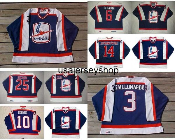 hockey jersey customize ohl windsor spitfires mens womens kids 3 giallonardo 6 tim gleason 14 jovanovski goalit cut, Black
hockey jersey customize ohl windsor spitfires mens womens kids 3 giallonardo 6 tim gleason 14 jovanovski goalit cut, Black